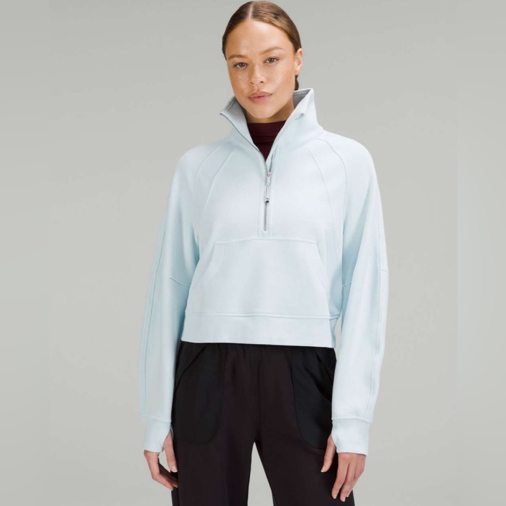 LULULEMON Scuba Oversized Funnel Neck Half-zip Hoodie